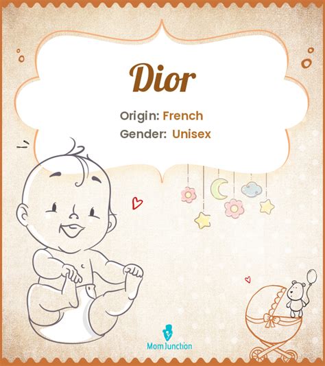 origin of dior name.